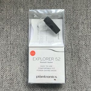 BRAND NEW Plantronics Explorer 52 Wireless Bluetooth Headset * Black *